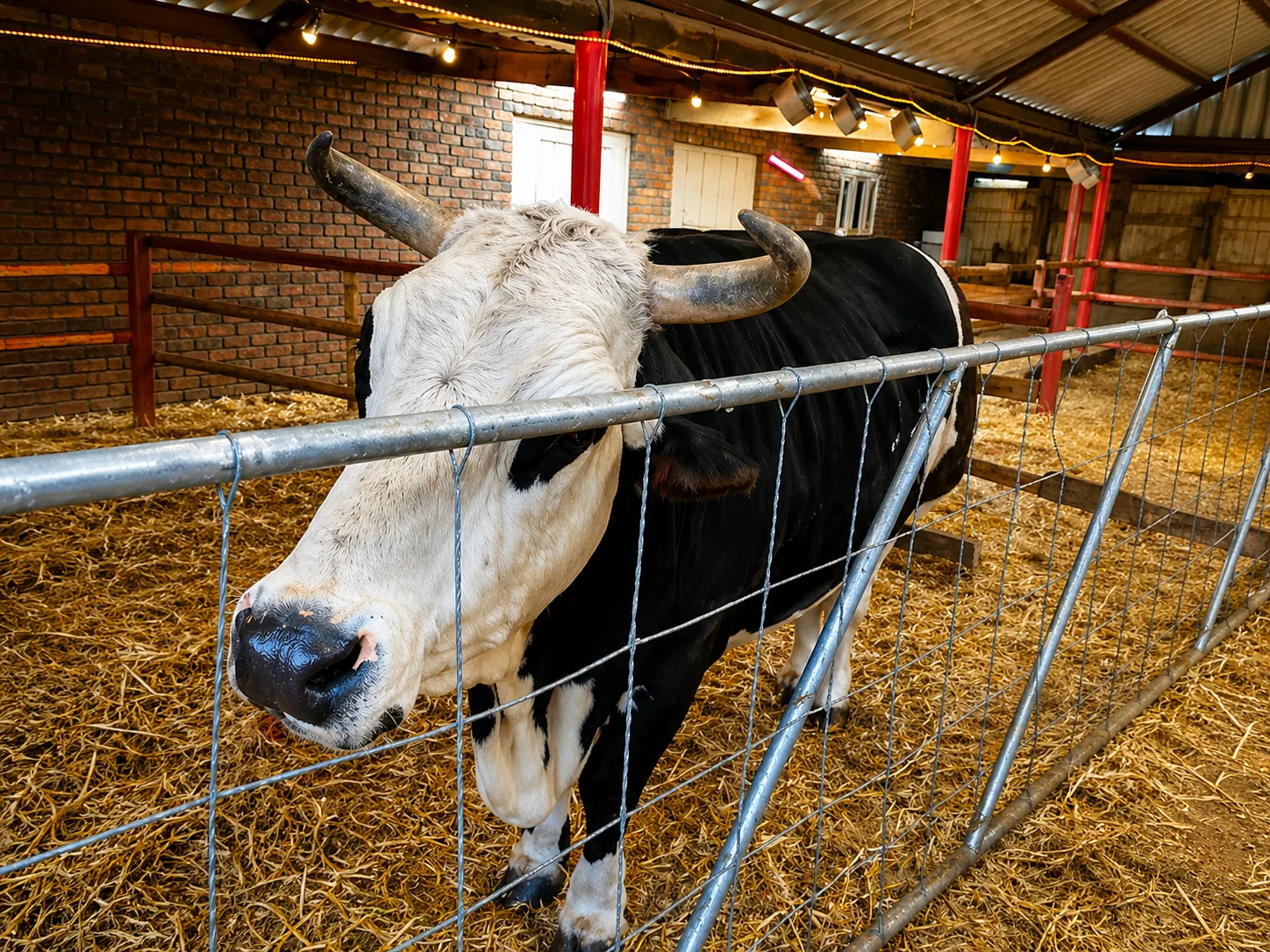 Children with farm animals